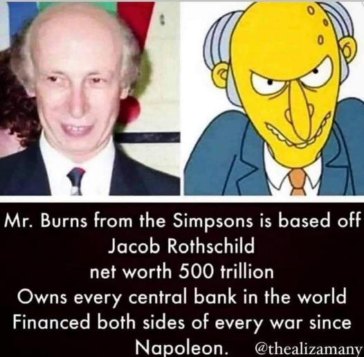 Mr. Burns from the Simpsons