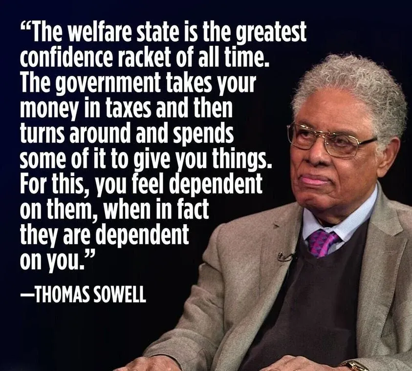 Thomas Sowell on The Welfare State