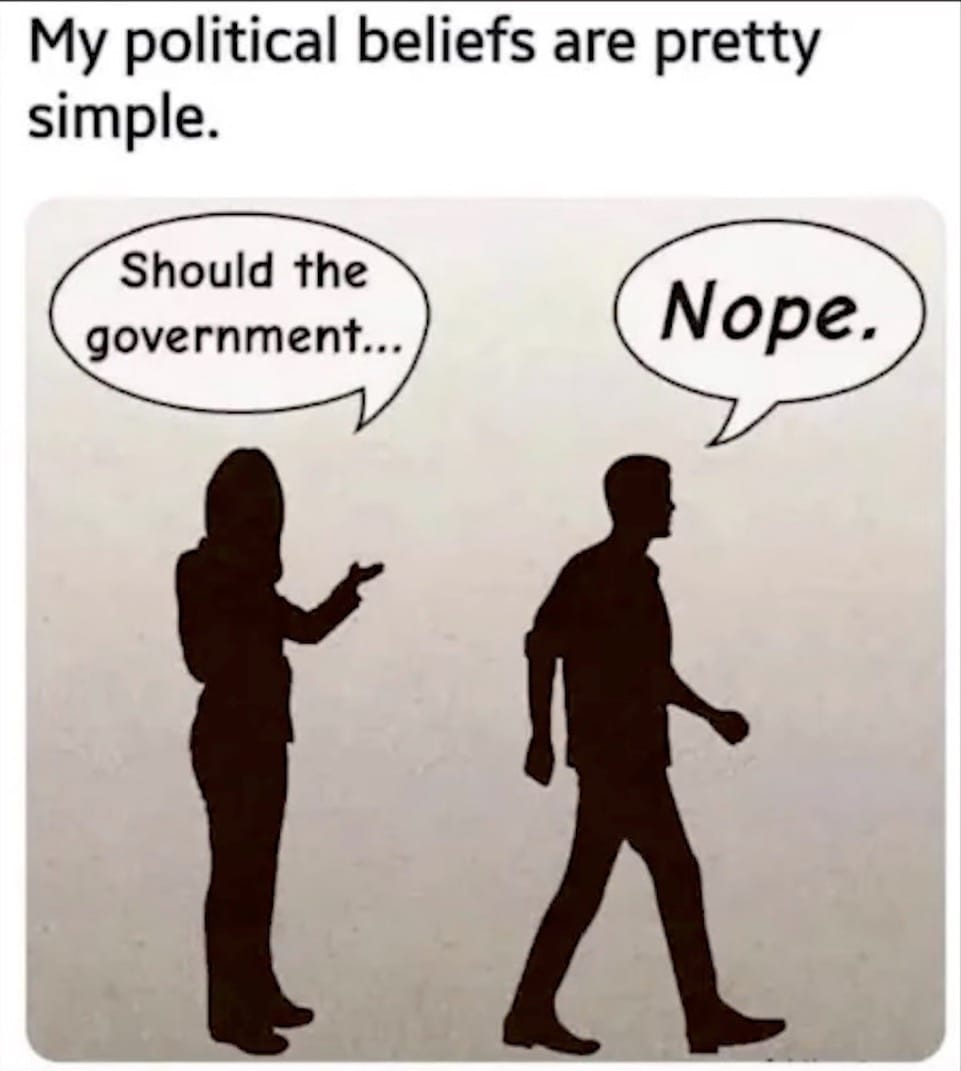Should the government…