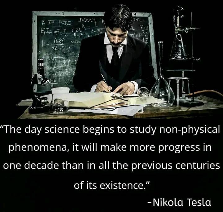 Tesla on non-physical phenomena