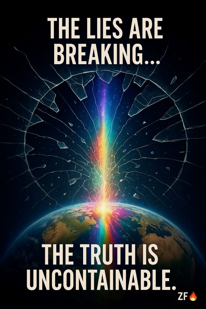 The Lies Are Breaking…