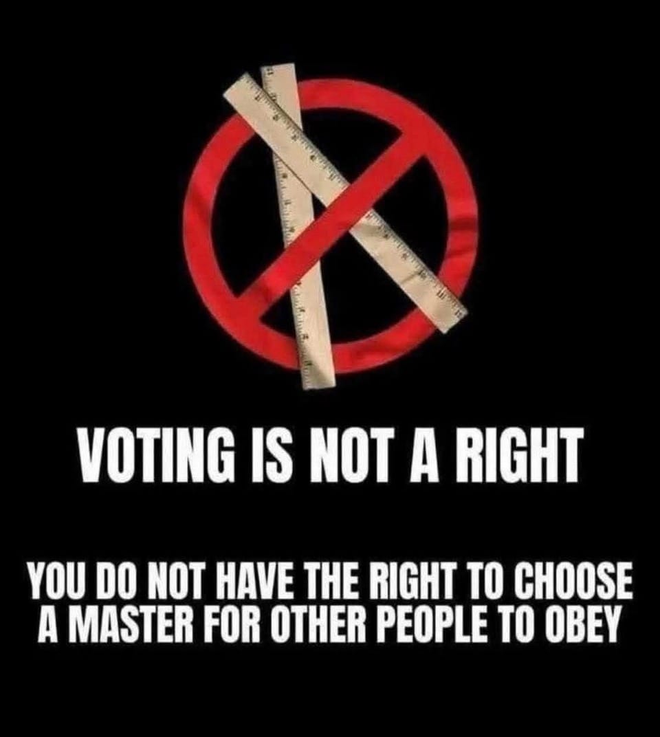 Voting Is Not a Right