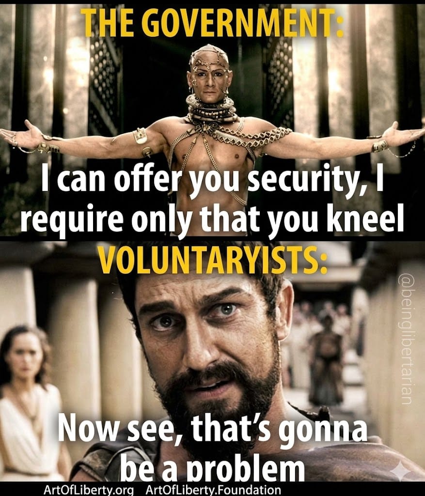 The Government vs. Voluntaryists