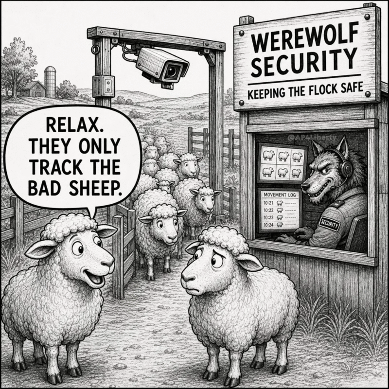 They only track the bad sheep