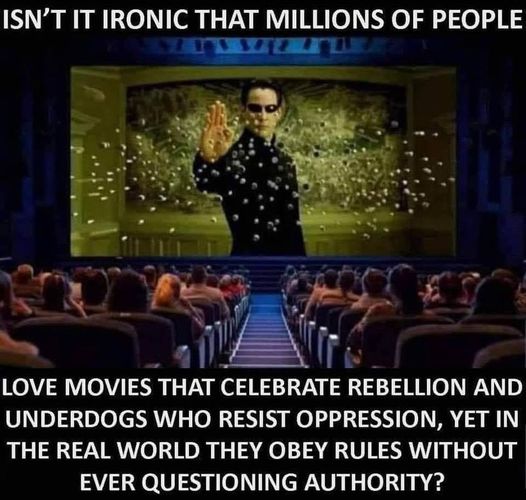 Isn’t It Ironic That Millions of People Love Movies That Celebrate Rebellion