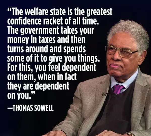 Thomas Sowell on The Welfare State