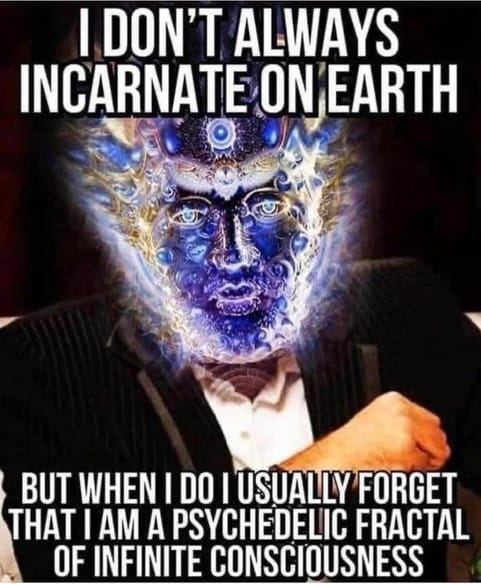 I Don’t Always Incarnate on Earth