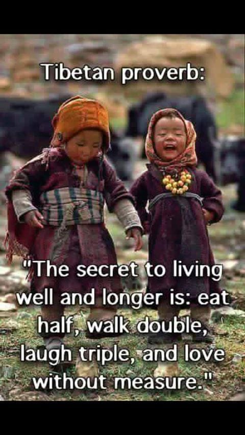The secret to living well and longer