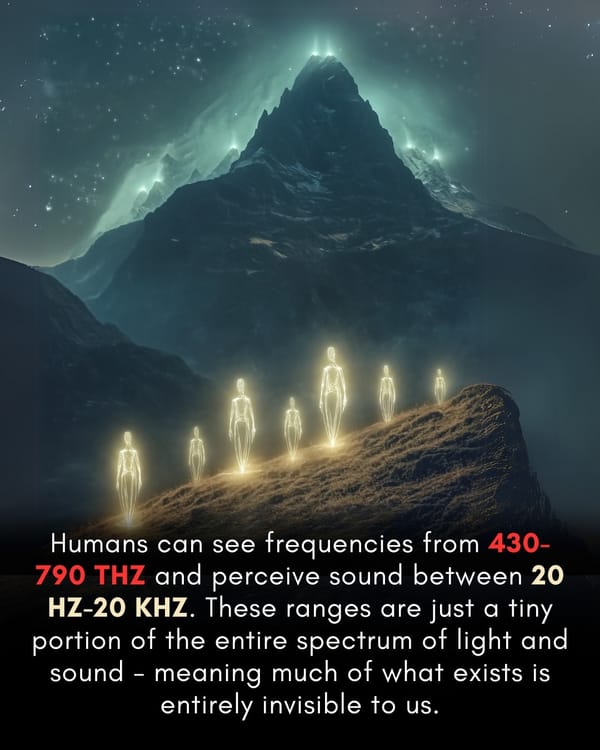 Ranges of Human Perception