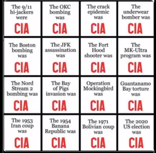 They were all CIA