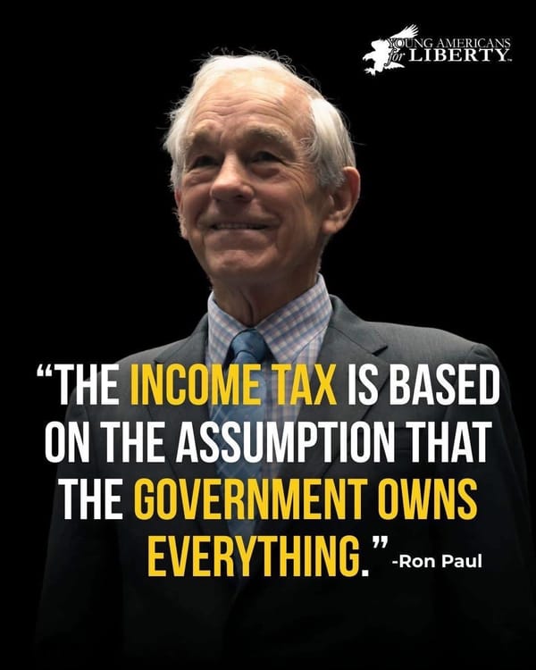 Ron Paul on the Income Tax