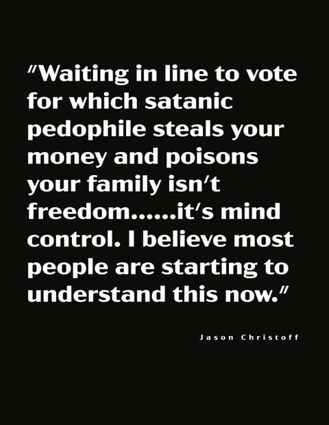 Jason Christoff on waiting in line to vote