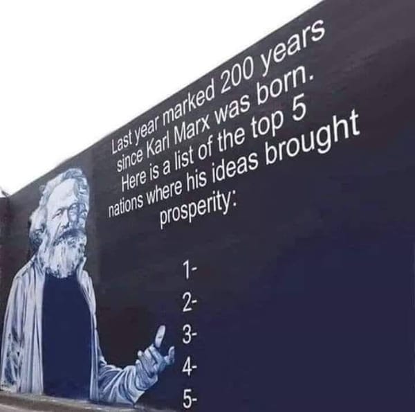 Nations Where the Ideas of Karl Marx Brought Prosperity