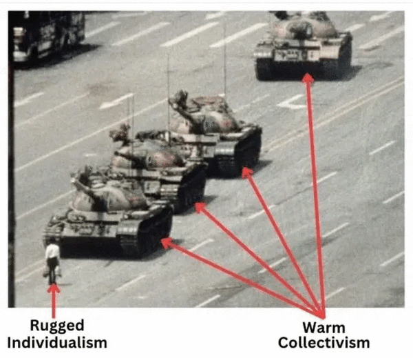 Rugged Individualism vs. Warm Collectivism