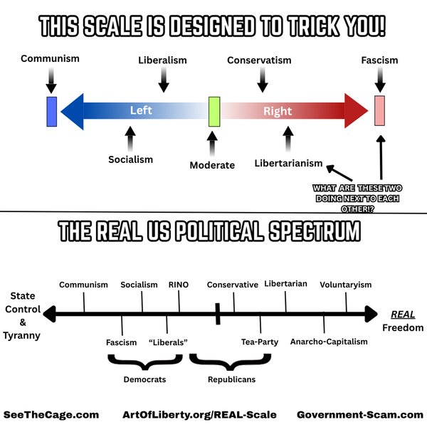 The Real US Political Spectrum