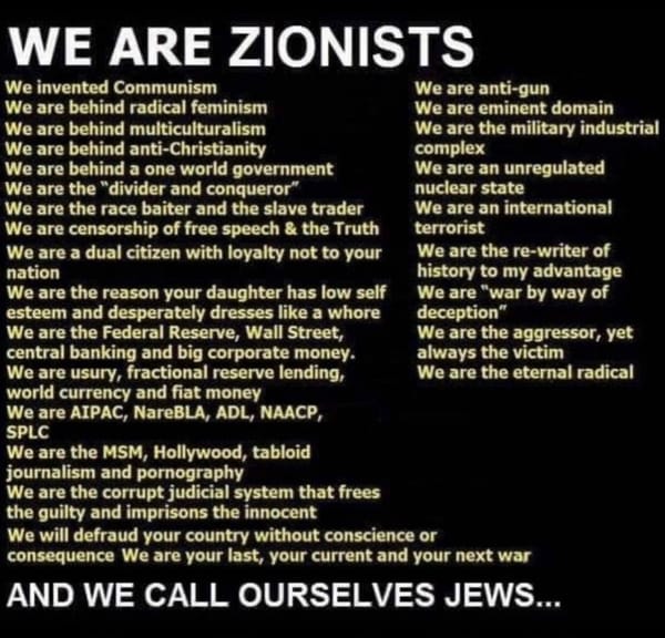 We Are Zionists